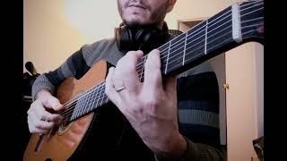 Harmonic improv on 7 string guitar