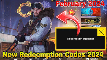 *NEW* February 2024 New Cod Mobile Redemption Codes | New Redeem Codes in Call Of Duty Mobile 2024