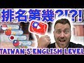 台灣人的英文和亞洲其它國家比起來？HOW does Taiwan's ENGLISH compare???