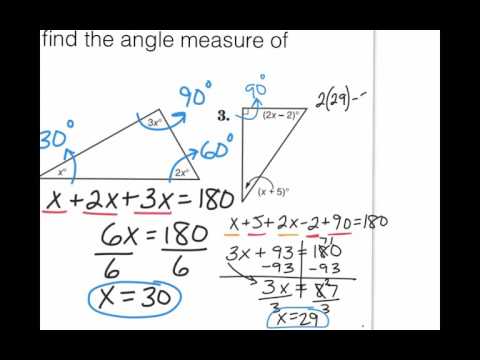 Geometry Triangles Review - YouTube