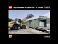 BAC Ultra Bucket On Leibherr 546 Moving Green Waste BAC Ultra Bucket On Leibherr 546 Moving Green Waste