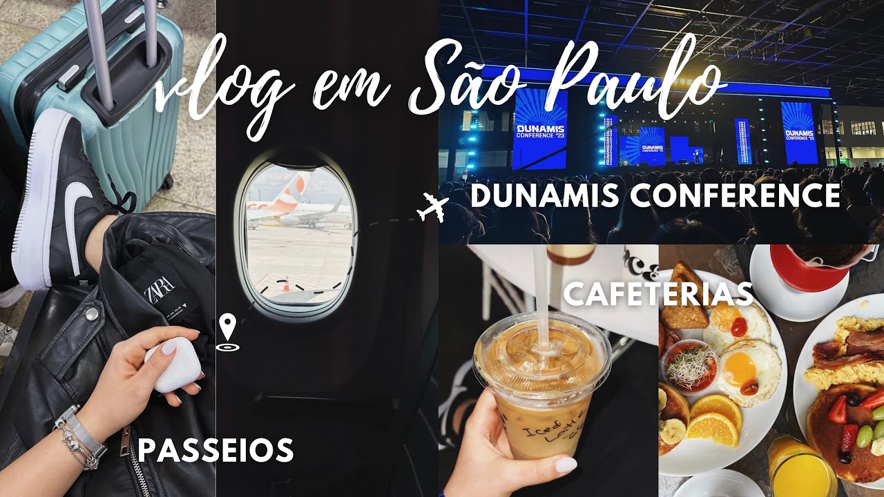 VLOG SÃO PAULO | Dunamis Conf’ 23 + passeando por SP & conhecendo cafeterias