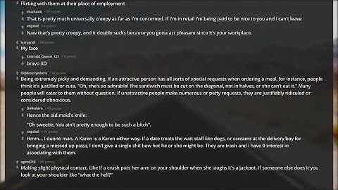 What’s cute if you’re attractive and creepy if you’re ugly? (r/askreddit top posts | Reddit stories)