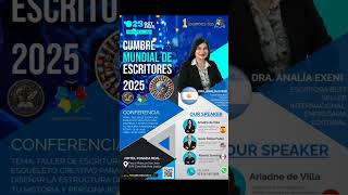 Cumbre mundial de Escritores. Los Cabos México. Te esperamos!!!