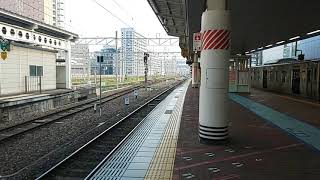 復活！【博多駅・415系・普通】415系FM1517普通熊本行到着シーン