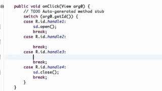 Android Application Development Tutorial   83   Methods of the SlidingDrawer