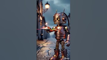 Robot friends 🔧🤖  #aianimation #aishorts