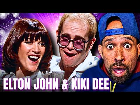 FIRST time REACTION to Elton John &Kiki Dee! "Don't Go Breaking My Heart" The CHEMISTRY....
