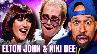 Download lagu FIRST time REACTION to Elton John & Kiki Dee! 'Don't Go Breaking My Heart' The CHEMISTRY....
