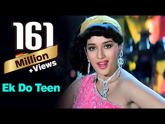 Ek Do Teen | Tezaab (1988) | Madhuri Dixit | Alka Yagnik | Bollywood Dance Songs class=