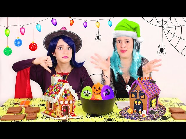 Kit de Halloween: Casinha de Gingerbread Assombrada!