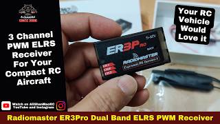 Radiomaster Er3 Pro Dual Band Gemini X 3Ch Pwm Elrs Receiver Review