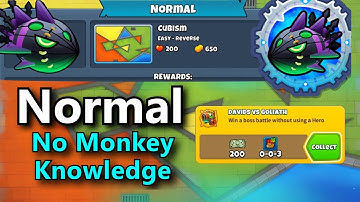 Lych Normal Tutorial  ||  No Monkey Knowledge + No Hero Achievement  ||  Cubism (BTD6)