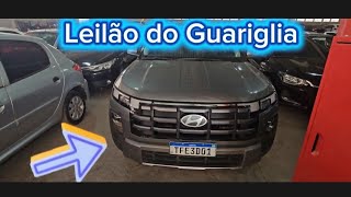 LEILÃO DE CARROS DE FINANCEIRA NO GUARIGLIA. 