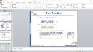 4 Process Synchronization Race Condition Example