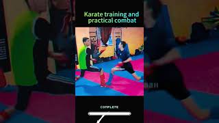 Karate training and practical combat #boxing #fighting #kungfu #selfdefense #ufc #fypシ #mma #karate