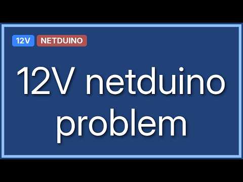 Netduino to power 12V LED Strip
