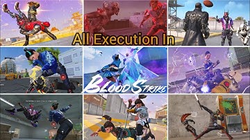 Blood Strike All Executions ( part -2) Blood strike all finishing moves - blood strike new finishers