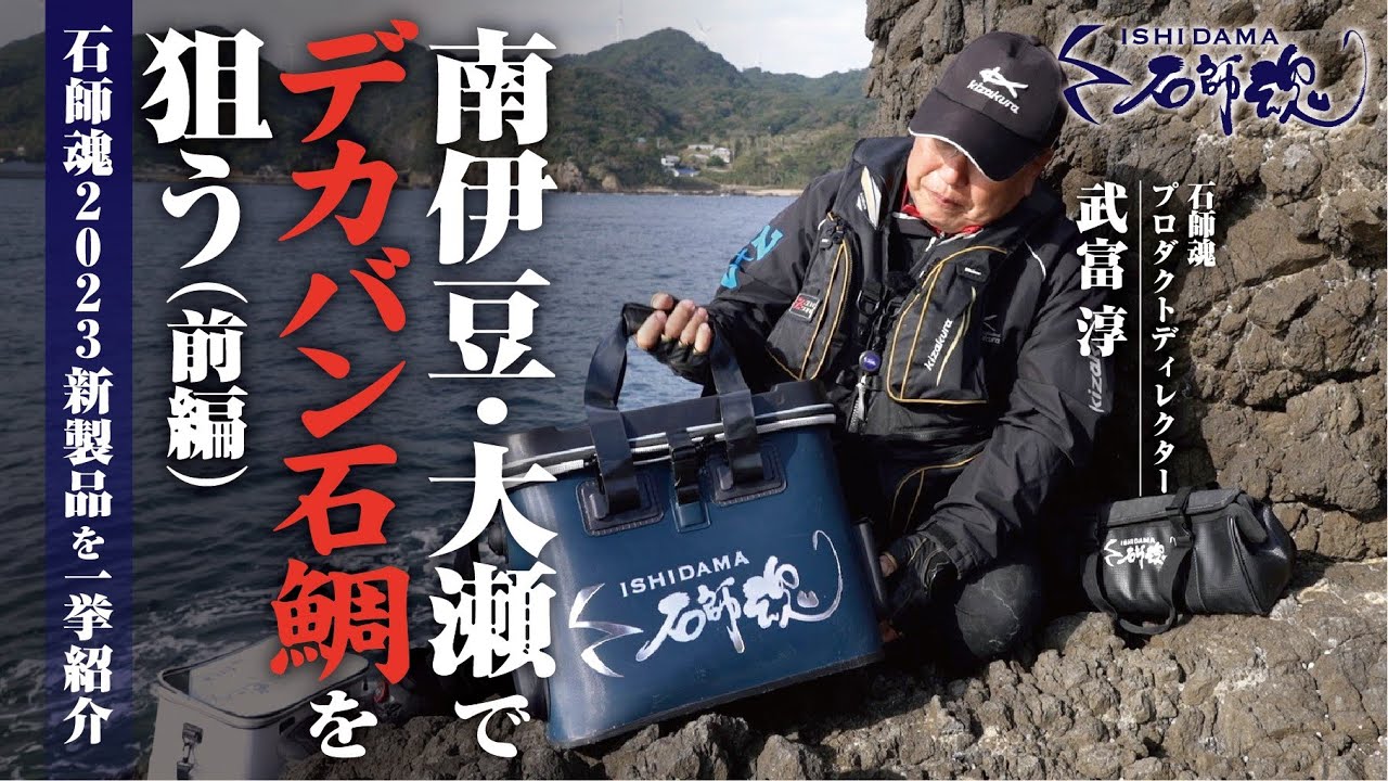 清川石　特大19kgくらい　入手困難　いいねカモ イシダイ釣り】南伊豆・大瀬でデカバン石鯛を狙う（前編）ー石師魂2023