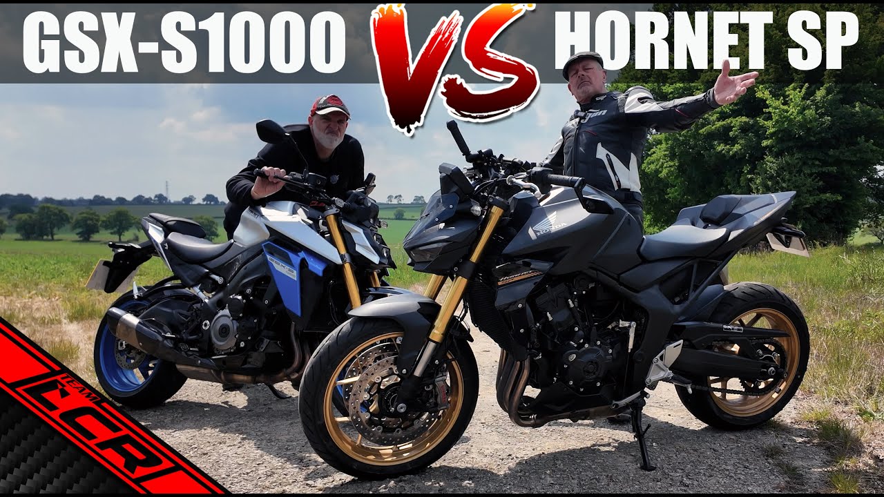 Litre Naked Shootout! | Honda Hornet SP VS Suzuki GSX-S1000