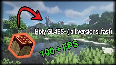 Best Epic Shader | Minecraft Pojavlauncher 🥰 | Holy GL4ES Render 