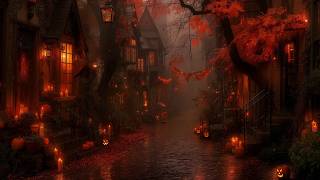 Gothic Town On Halloween Night A Halloween Night In The Old Gothic Town Dark Academia Playlist