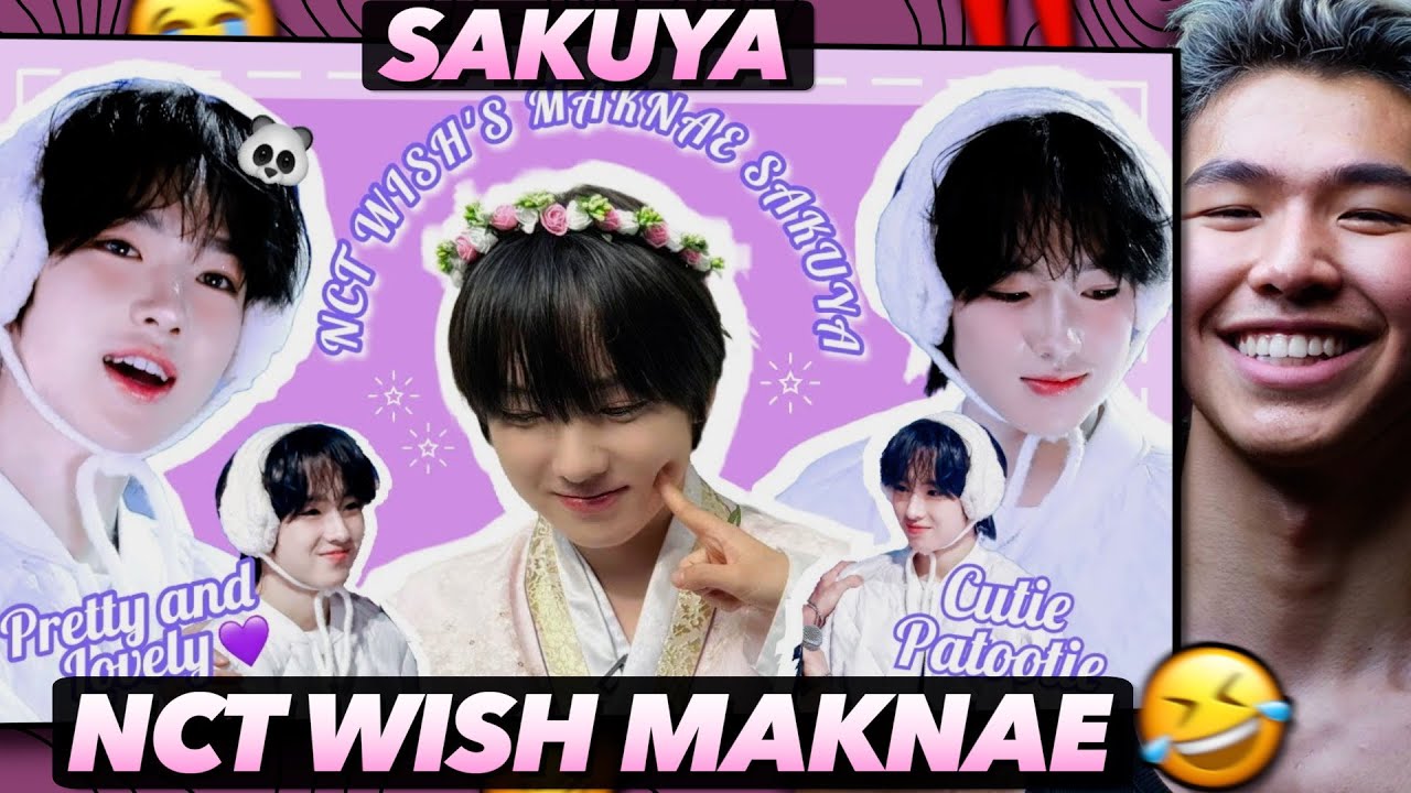 Реакция спортсмена на жизнь Сакуи в роли макнэ Nct Wish