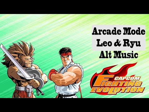 Capcom Fighting Evolution Ryu Leo Classic Music 
