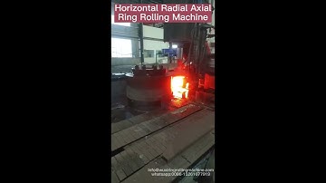 Horizontal Radial Axial Ring Rolling Machine