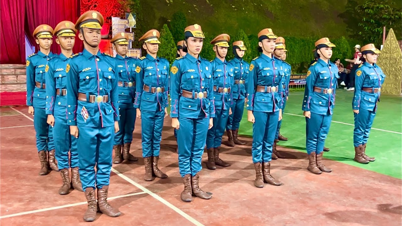 KISAH SEJARAH KARAWANG! Penampilan Paskibra SMPN 1 Rengasdengklok | LKBB AKRABIS 5 2025