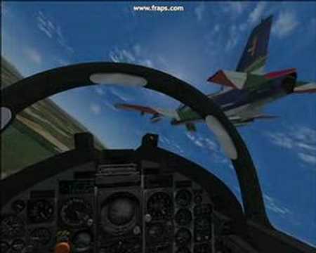 FS2004 MB339 Cloud9 formation training