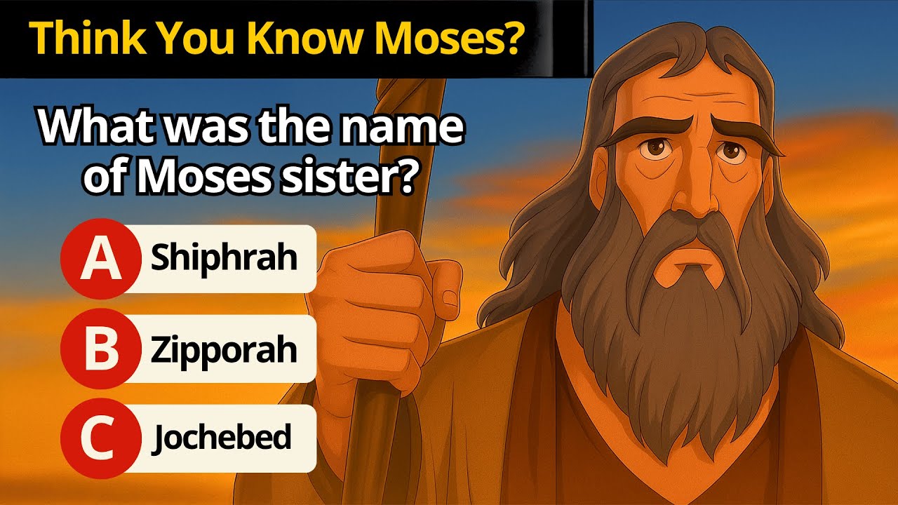 30 ВОПРОСОВ О МОИСЕЕ: Тест, на который ответят только МАСТЕРА!