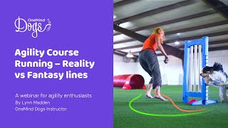 A FREE webinar for agility enthusiasts looking to understand their dog’s lines on an agility course.