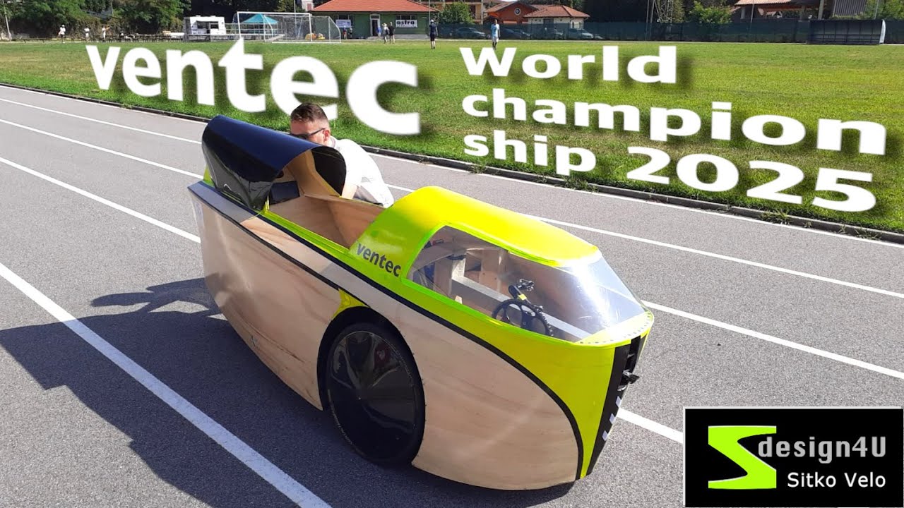 ventec DIY velomobile - HPV Worldchampionsship 2025