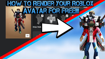 How to render our Roblox avatar for  Free!!!(Blender 2.90) || Zen master
