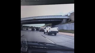 Video: Uber slammed by semi, spins out of control