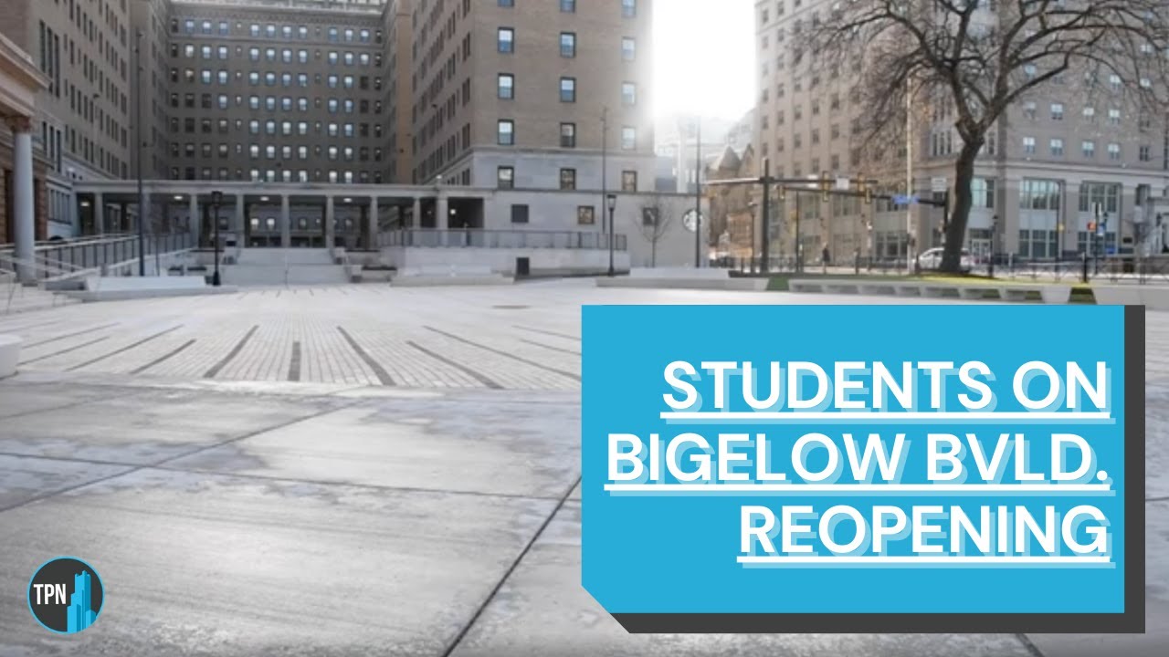 Pitt Students on Bigelow Reopening