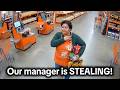 All Hell Breaks Loose When This Shameless Employee Gets Caught Stealing Red Handed