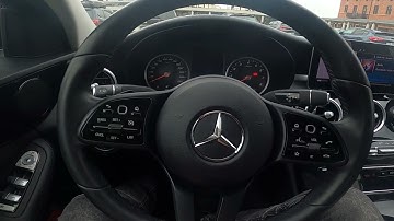 How to Close and Open Side Rearview Mirrors in MERCEDES C Class W205 ( 2013 – now )