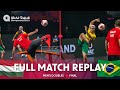 World teqball championships  mens doubles final  cs banyik b katz vs r medeiros m ferraz