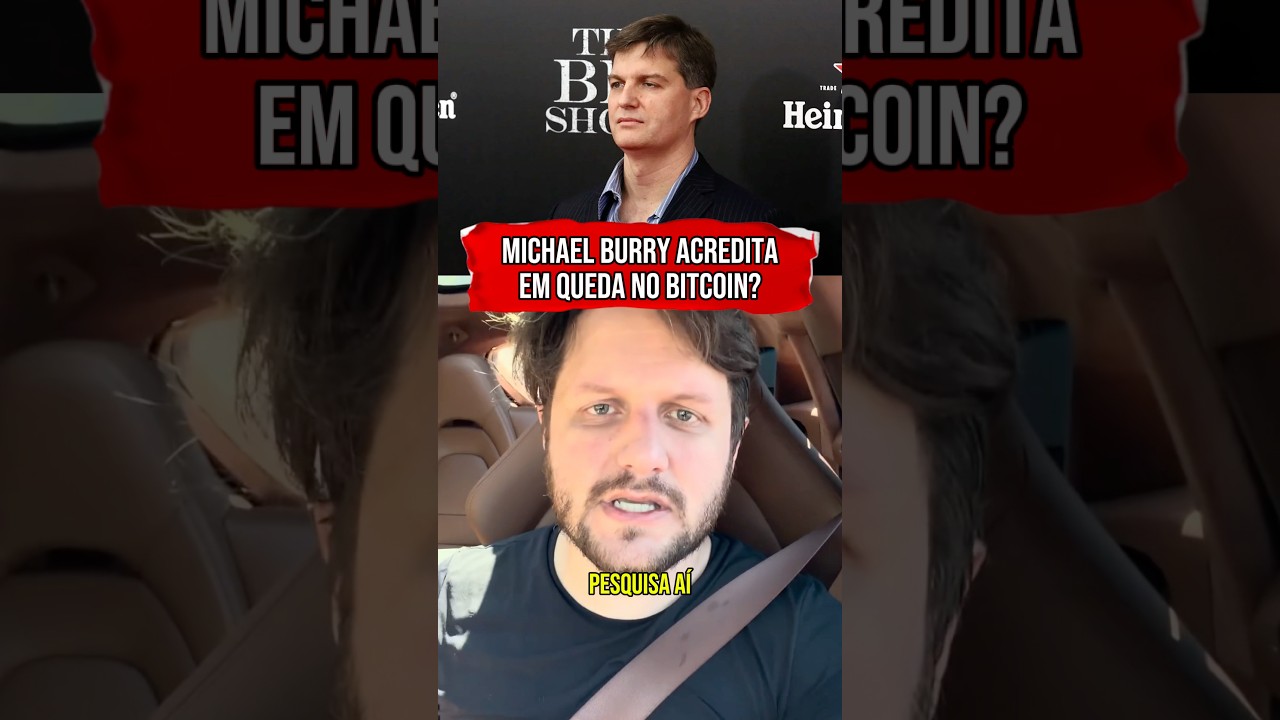 Is Michael Burry pessimistic about Bitcoin? #shorts - YouTube
