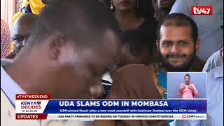 Mombasa UDA aspirants say they are campaigning on a platform of economic revolution