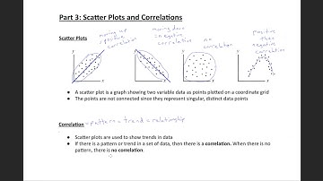 3 - Scatter Plots and Correlations