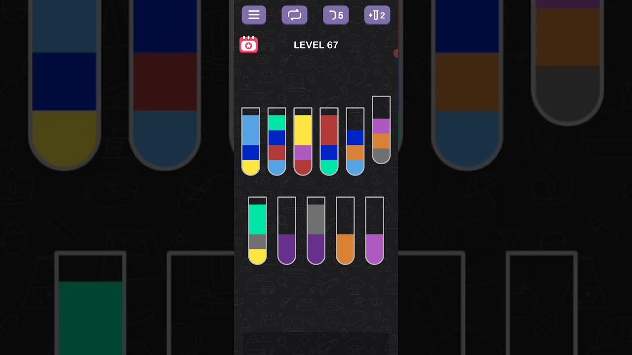 Water Sort Puzzle - Sort Color Level 67