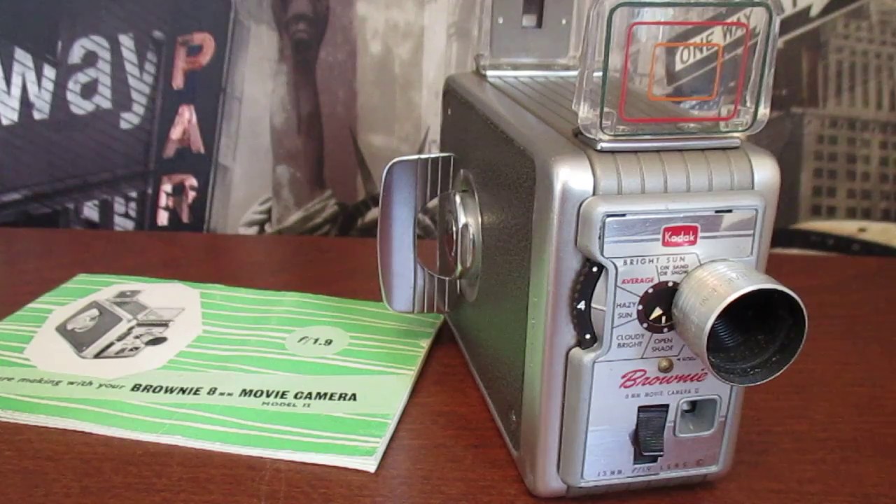 Kodak Brownie Movie Camera Model II YouTube