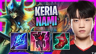 LEARN HOW TO PLAY NAMI SUPPORT LIKE A PRO! | T1 Keria Plays Nami Support vs Nautilus!  Season 2023