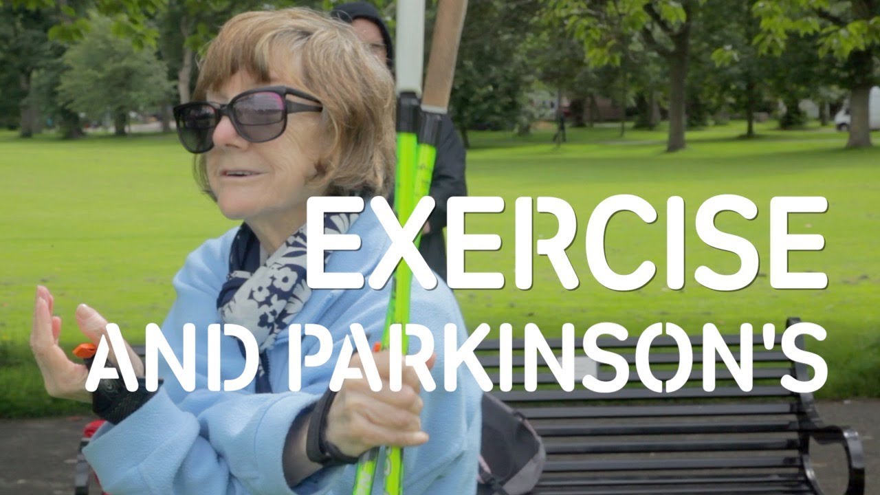 pole walking for parkinson's