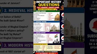 🔥 Most Repeated History Questions | SSC Banking Groups 2026 | 100% Sure Questions#history