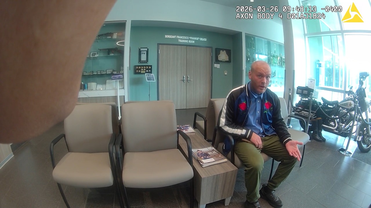 Man Walks Into The Sheriff's Office To Report A Crime And Leaves In Handcuffs