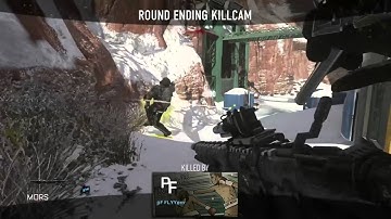 CoD Advanced Warfare: PF Flyer Quick Scope Final Kill Cam - Bio Lab SnD UMG